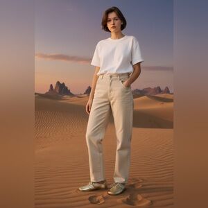 Prada Metallic Gold Women's Sneakers Sz 6.5